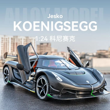 1:24 Diecast Koenigsegg Model Car With Smoke